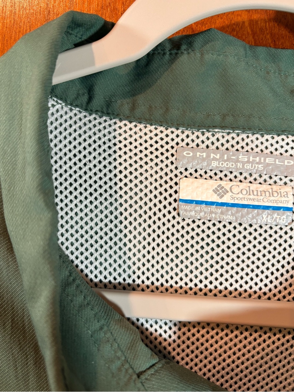 Columbia Green Button-Front Outdoor Shirt - Picture 6 of 8